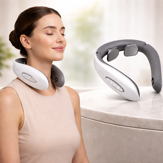 AlívioMax Cervical – Massageador com Tecnologia de Pulso Eletromagnético