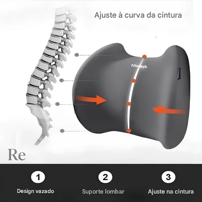Apoio Multifuncional para Cabeça, Lombar e Coluna