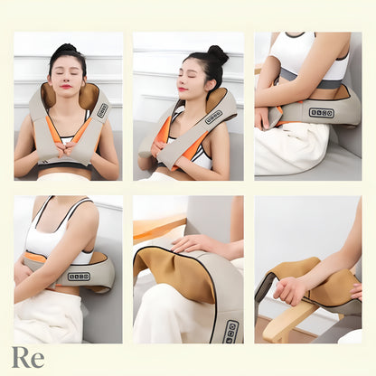 Colete Massageador Cervical e Costas
