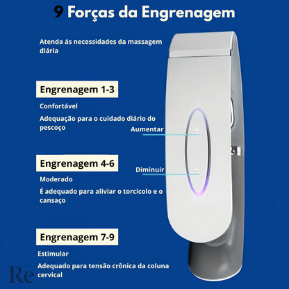 AlívioMax Cervical – Massageador com Tecnologia de Pulso Eletromagnético