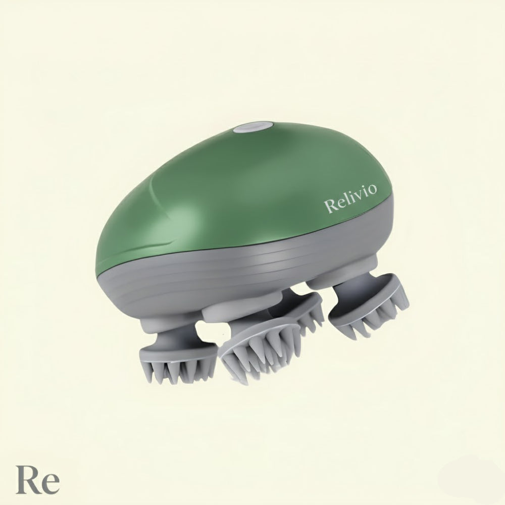 Mini Massageador Portátil para Cabeça, Pescoço e Ombros