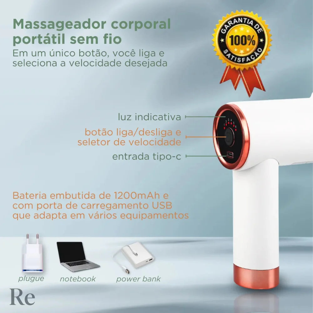 FormaPro — Massageador Corporal Portátil