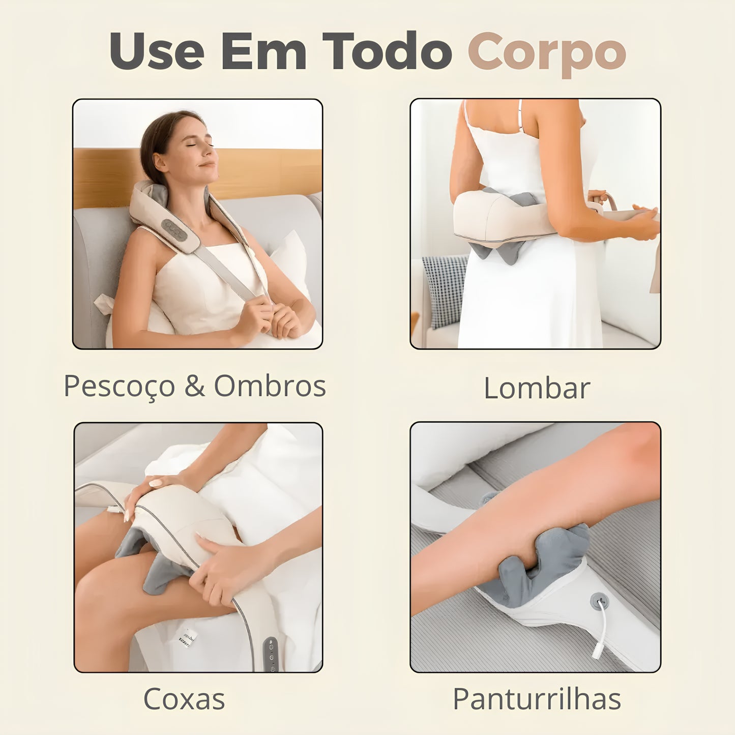 Lumi Massageador de Ombro e Pescoço