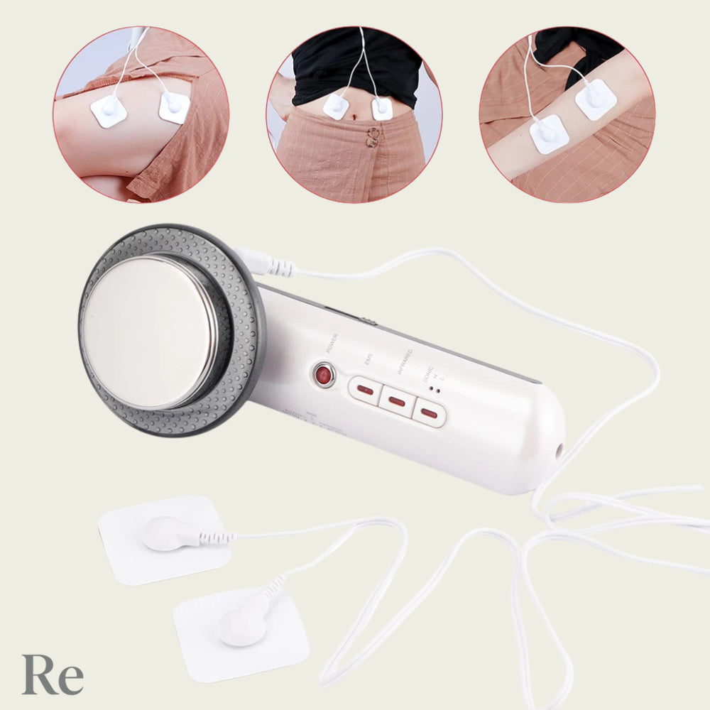 Massageador Facial e Corporal com e Infravermelho – Redução de Celulite