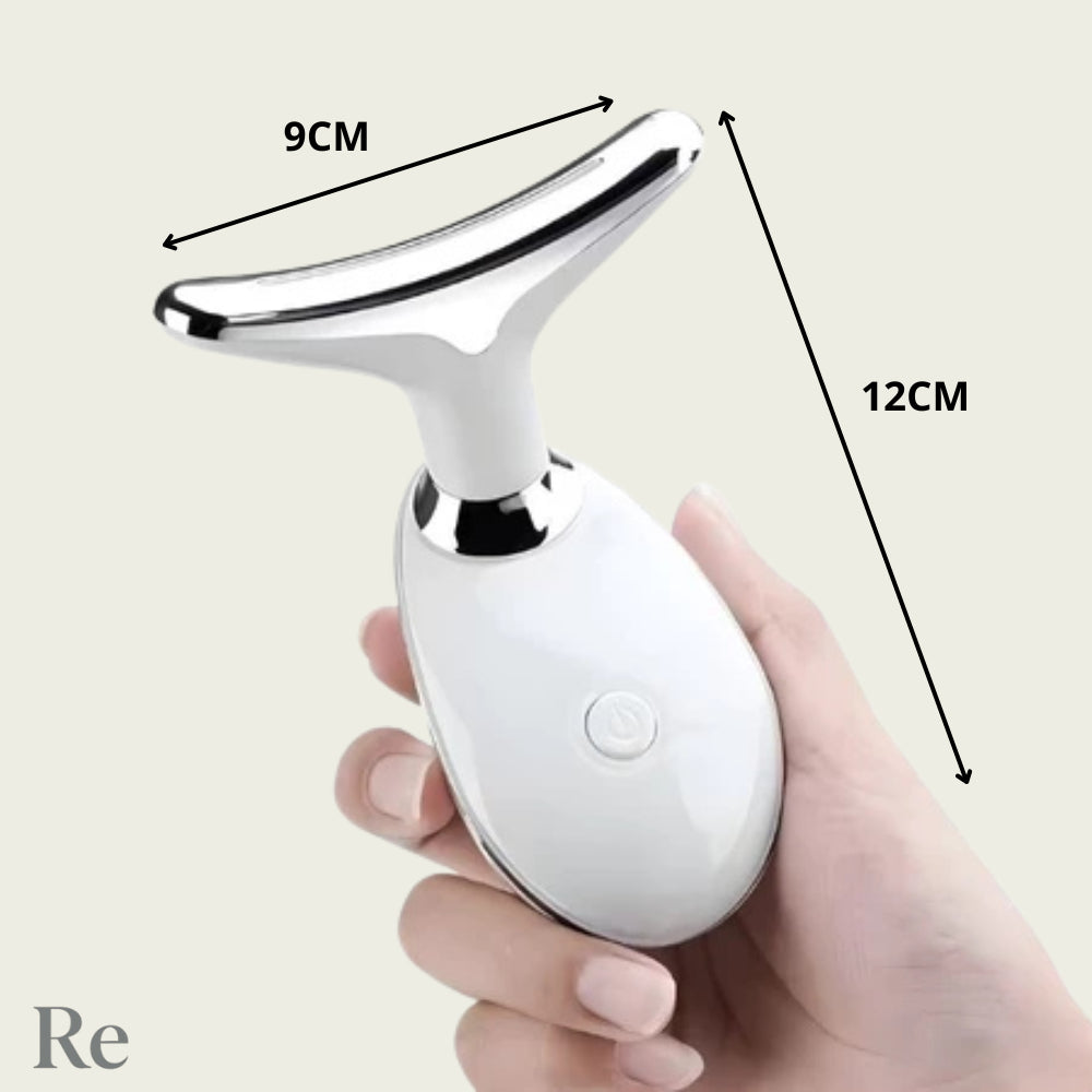 Massageador Facial Aquecido para Rejuvenescimento de pele