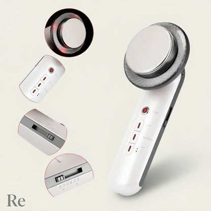 Massageador Facial e Corporal com e Infravermelho – Redução de Celulite