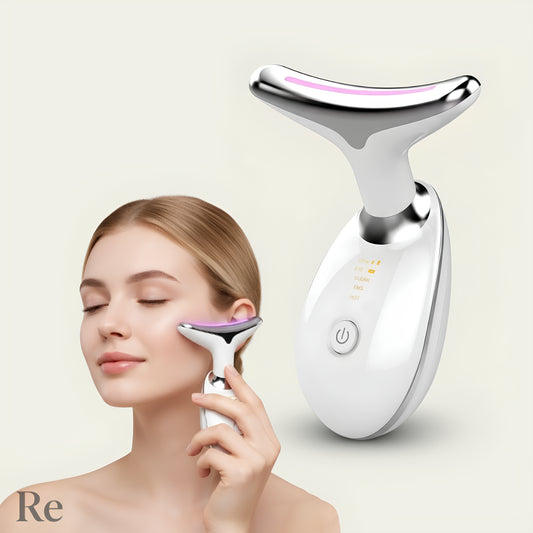Massageador Facial Aquecido para Rejuvenescimento de pele