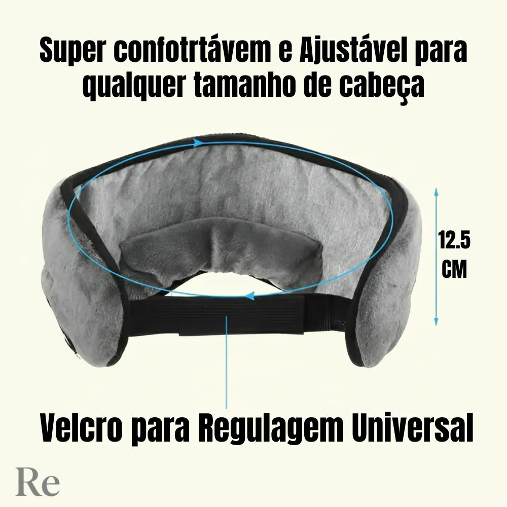 Tapa Olho Para Dormir - Com Fone Bluetooth
