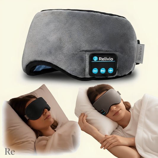 Tapa Olho Para Dormir - Com Fone Bluetooth