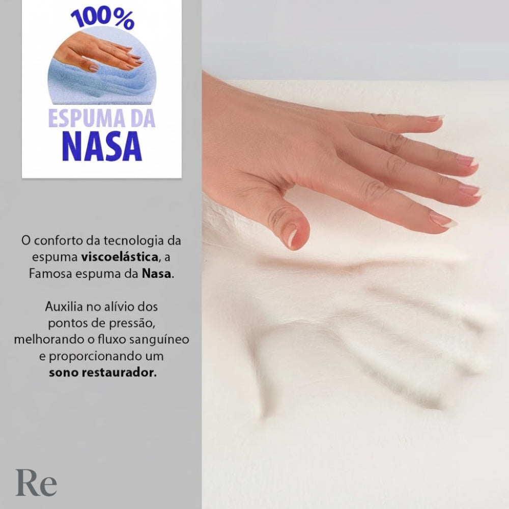 Travesseiro Relivio Cervical Viscoelástico