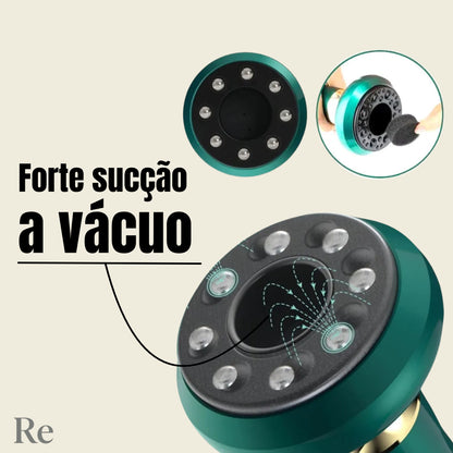 Massageador Ventosa a Vácuo com Infravermelho - Anti Celulite