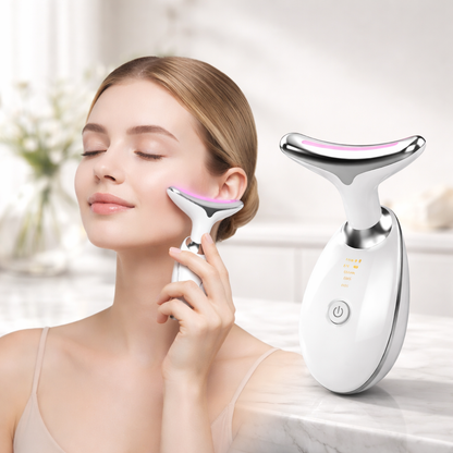 Massageador Facial Aquecido para Rejuvenescimento de pele