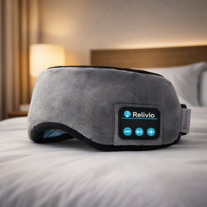 Tapa Olho Para Dormir - Com Fone Bluetooth